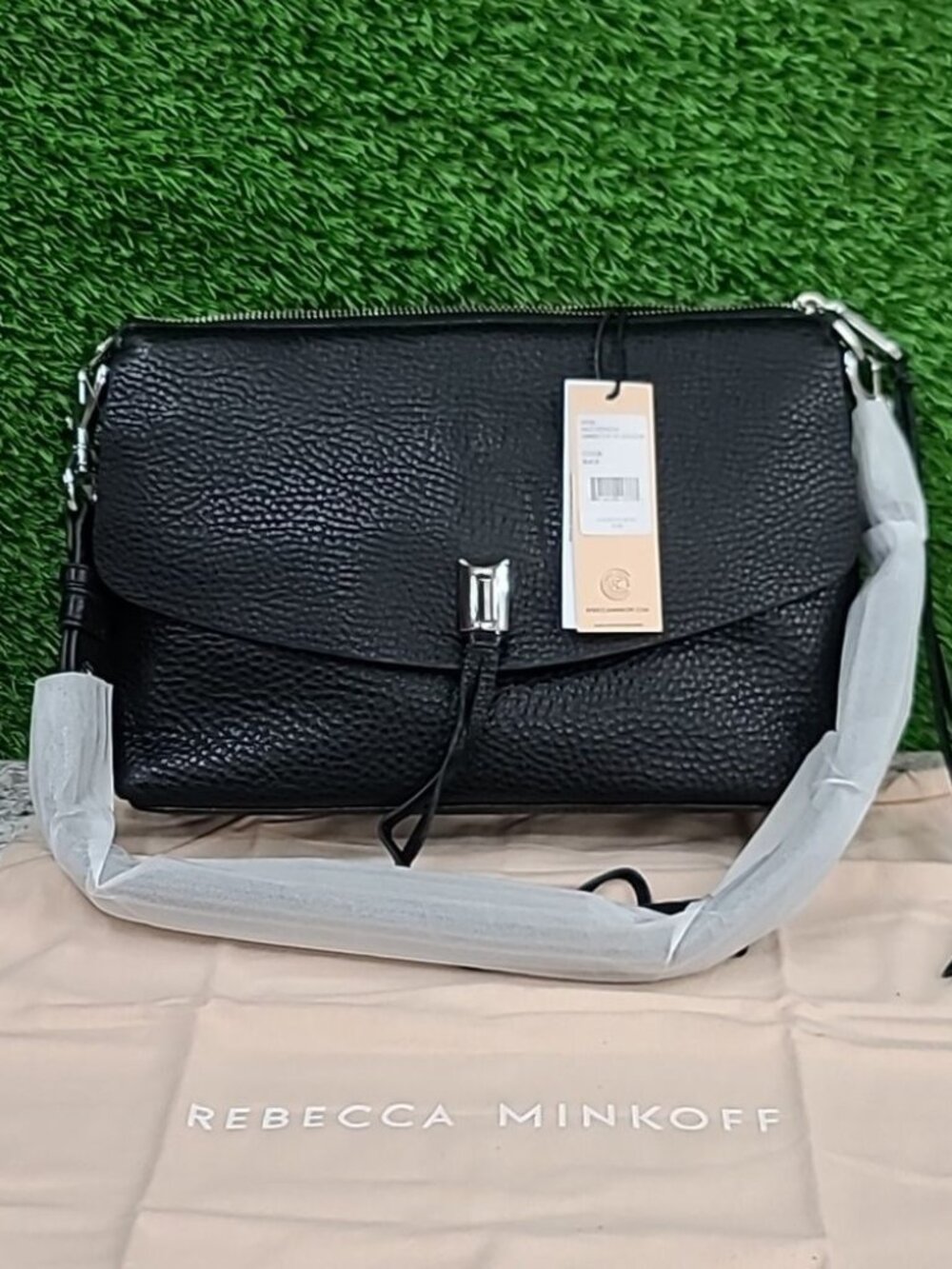 Rebecca Minkoff Darren TOP Zip Shoulder Bag NWT - Picture 2 of 7